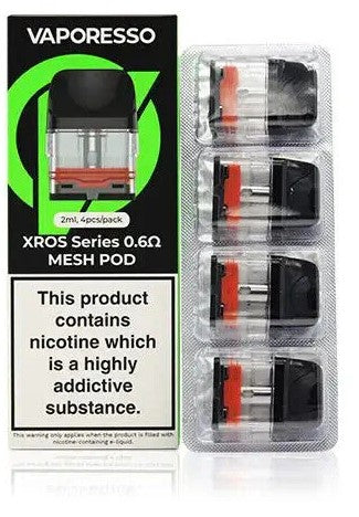 Vaporesso Xros Pod 0.6 Ohm - Pack of 4