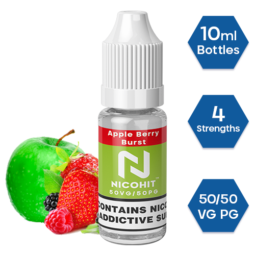 Apple Berry Burst - Nicohit -  Liquid 10ml