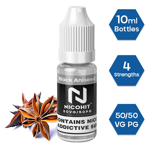 Black Aniseed - Nicohit -  Liquid 10ml