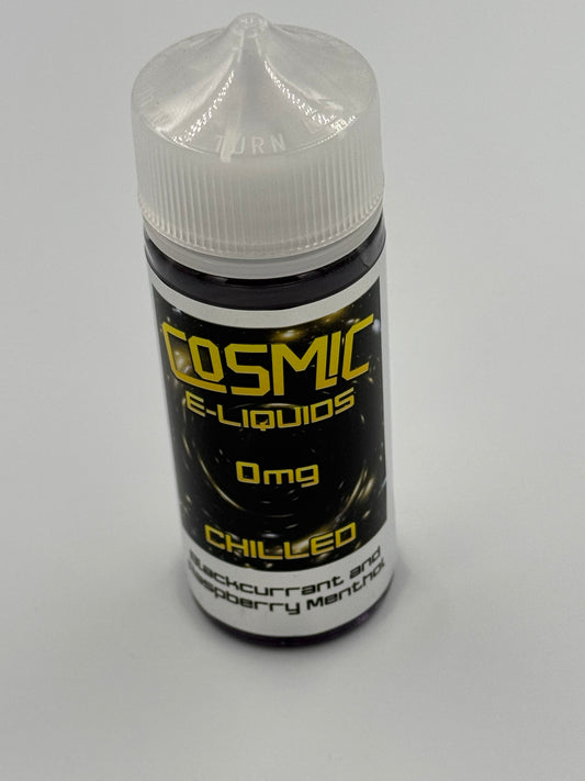 Cosmic E-Liquids Chilled Blackcurrant And Raspberry Menthol