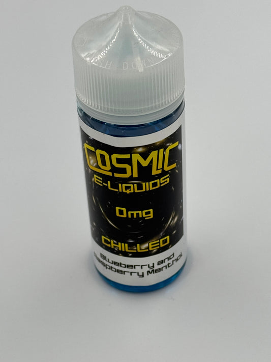 Cosmic E-Liquids Chilled Bluberry And Raspberry Menthol