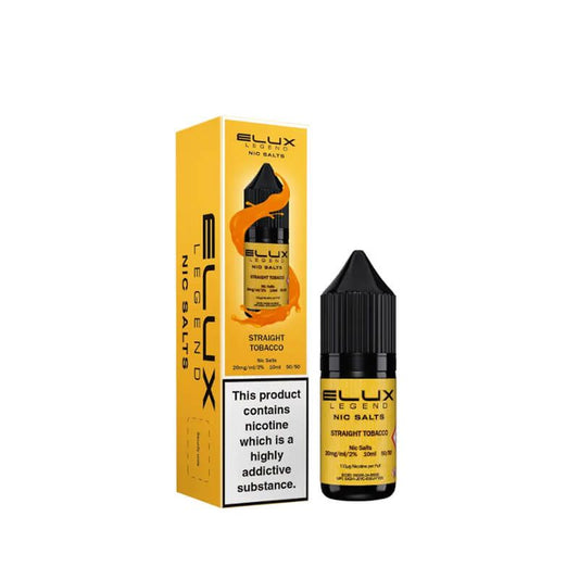 Elux Straight Tobacco 20mg Liquid