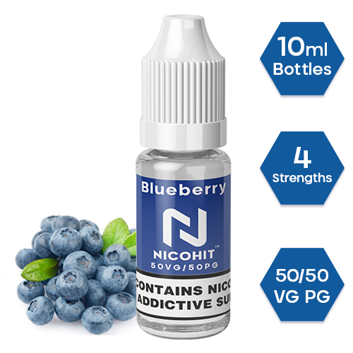 Blueberry - Nicohit -  Liquid 10ml