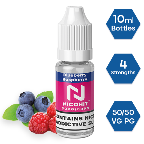 Blueberry Raspberry - Nicohit -  Liquid 10ml