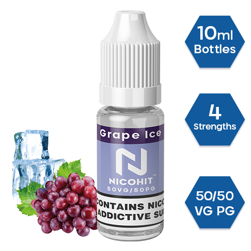 Grape Ice - Nicohit -  Liquid 10ml