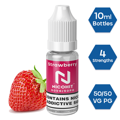 Strawberry - Nicohit -  Liquid 10ml