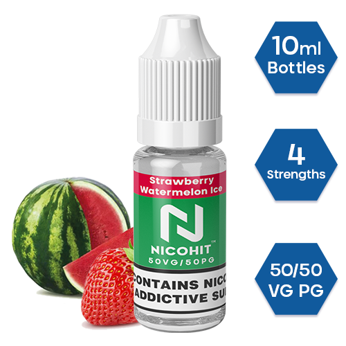 Strawberry Watermelon Ice - Nicohit -  Liquid 10ml